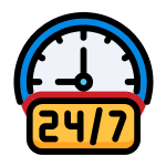 24/7 Support